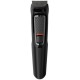 Philips Multigroom Series 3000 Σετ Επαναφορτιζόμενης Κουρευτικής Μηχανής Μαύρο MG3720/15